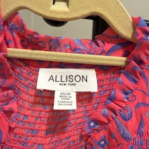 Allison multi color dress